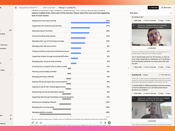 screengrab of Conveo Maxdiff 